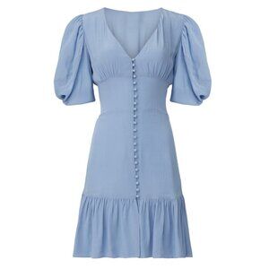 THE KOOPLES Button Front Blue Dress Size 3